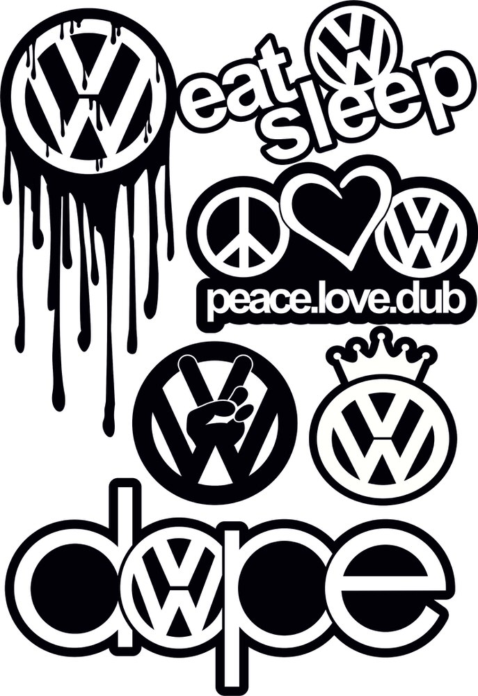 687x1000 Vw Logo Vector Free Vector Download