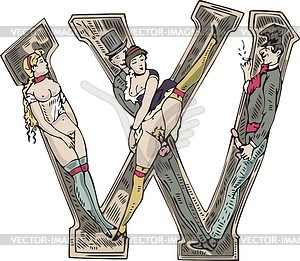 300x261 Erotic Initial W