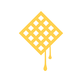 280x280 Waffle Logo Vector Free Download
