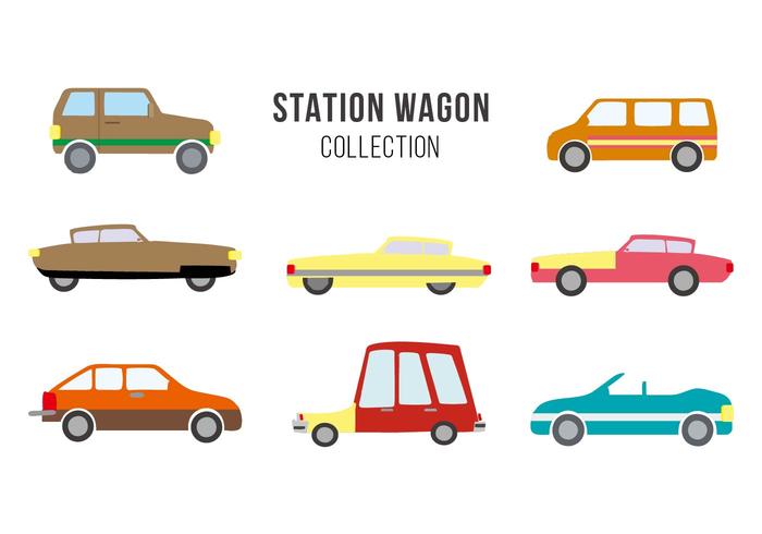 700x490 Free Vintage Station Wagon Vector