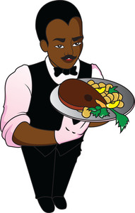 191x300 Waiter Vector Royalty Free Vectors