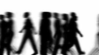 320x180 People Walking By (3d Vector Silhouette Animation) Motion