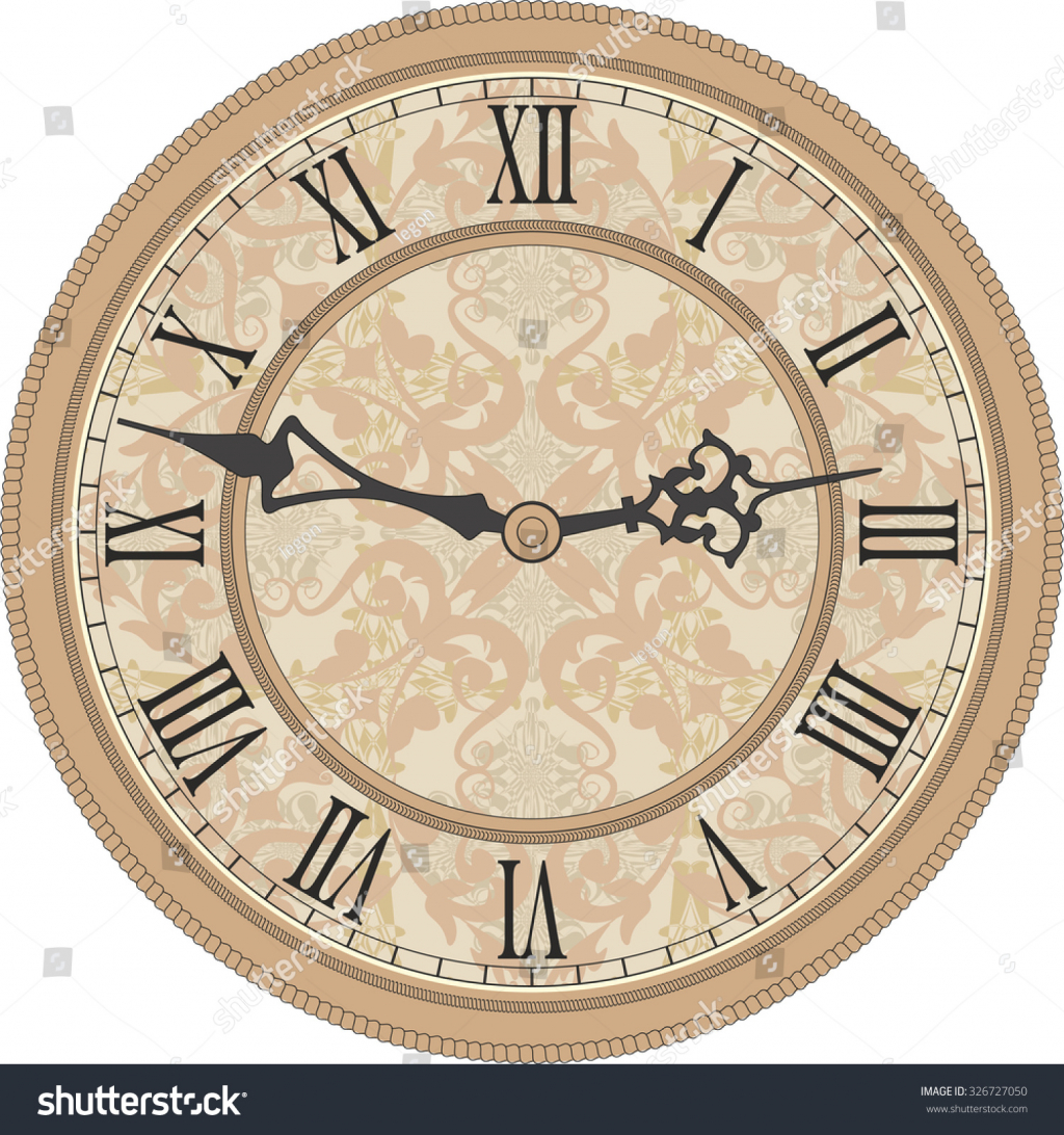 Wall Clock Vector at GetDrawings | Free download