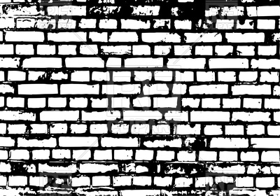 400x280 Brick Wall Black Background Vector Image Vector Artwork Of
