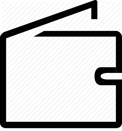 476x512 Icon Wallet Vector