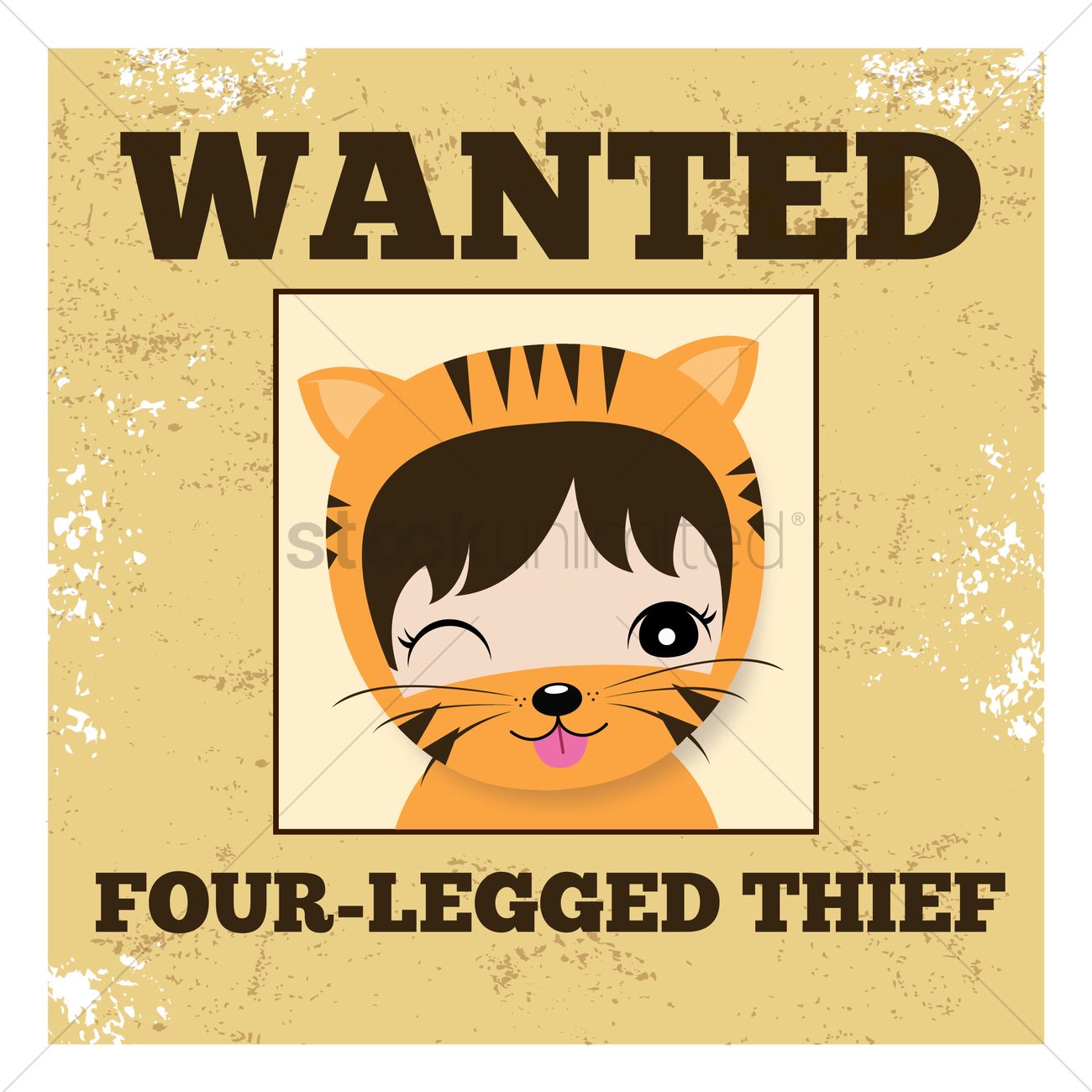 1300x1300 Wanted Poster Vector Image