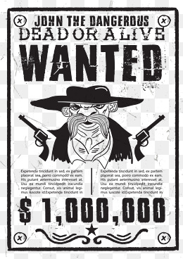 260x368 Wanted Vector Png Images Vectors And Psd Files Free Download