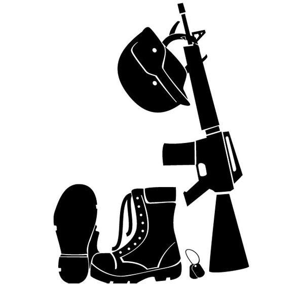 600x562 War Gear Vector 123freevectors
