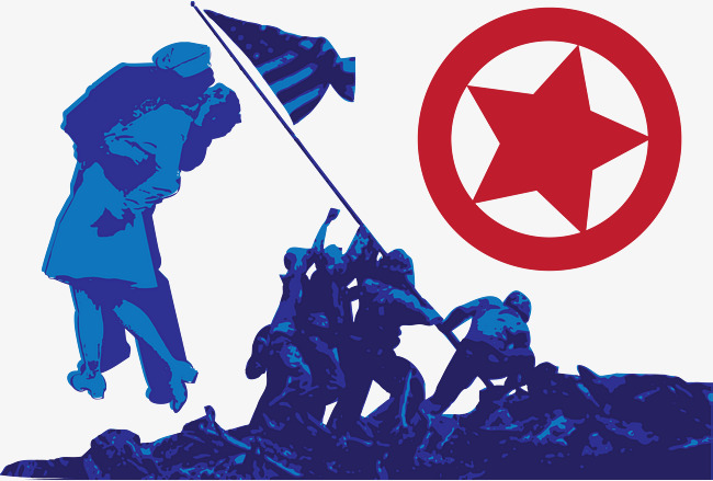 650x439 War Vector, Star, Flag, Blue Png And Vector For Free Download