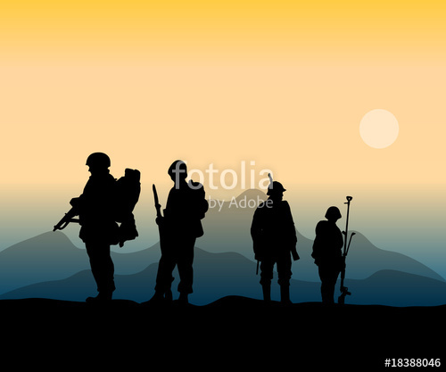 500x417 Army Soldiers
