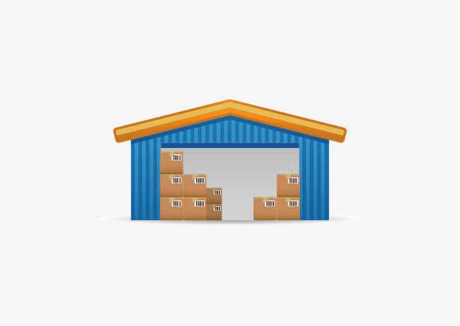 650x461 Vector Warehouse, Vector, Storehouse, Yellow Png And Vector For
