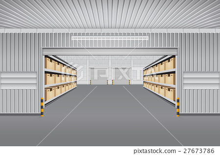 450x318 Warehouse Vector Background
