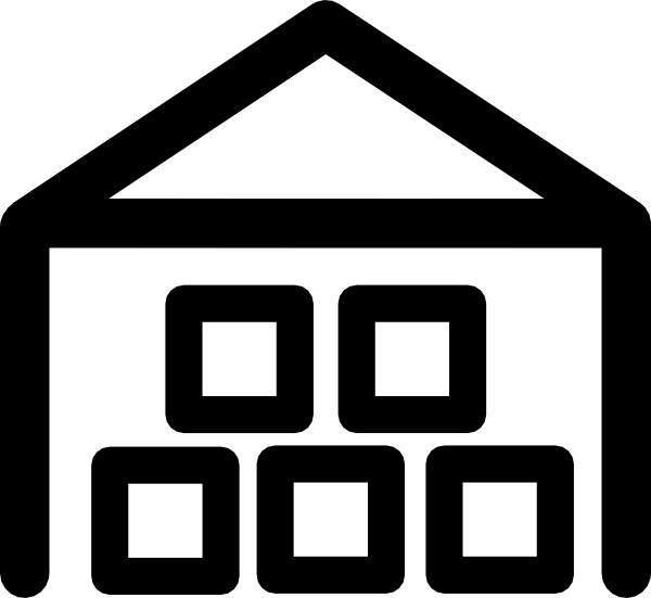 600x551 15 Warehouse Vector Silhouette For Free Download On Mbtskoudsalg