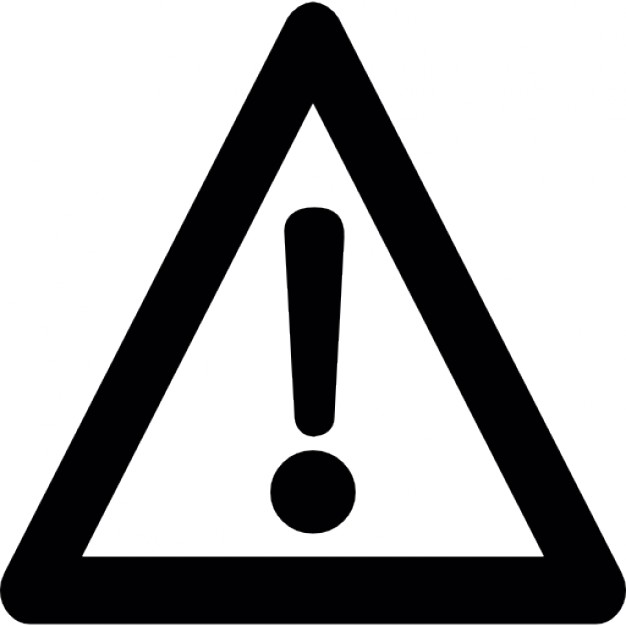 626x626 Signal Warning Icons Free Download