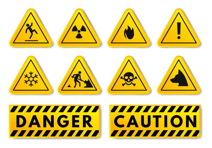 700x490 Warning Sign Free Vector Art