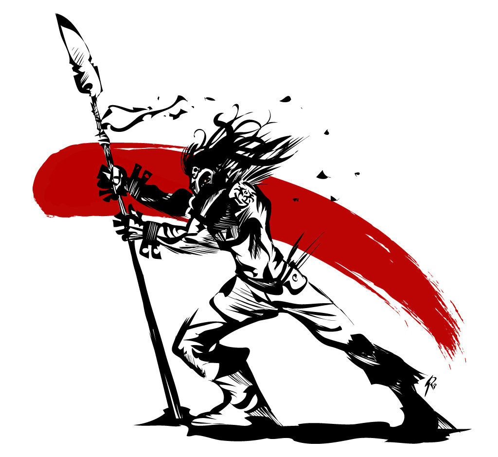 1024x939 Vector Warrior By Rangyrougee