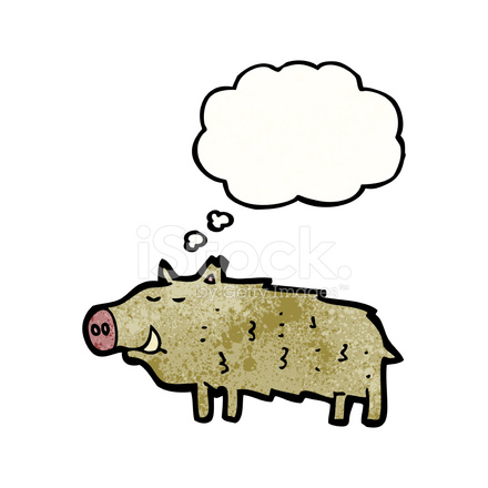 440x440 Warthog De Dibujos Animados Stock Vector