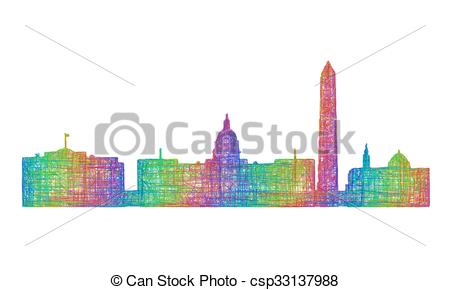 450x290 Washington Skyline Silhouette