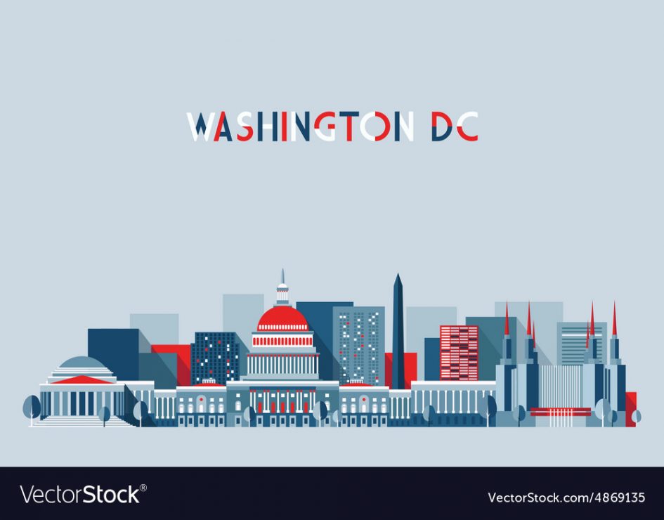 945x740 Logos. Logo Design Washington Dc Washington Dc Skyline Flat