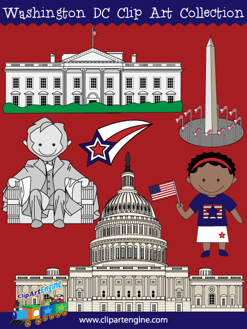 500x667 Washington D.c. Clip Art Collection For Personal And Commercial Use