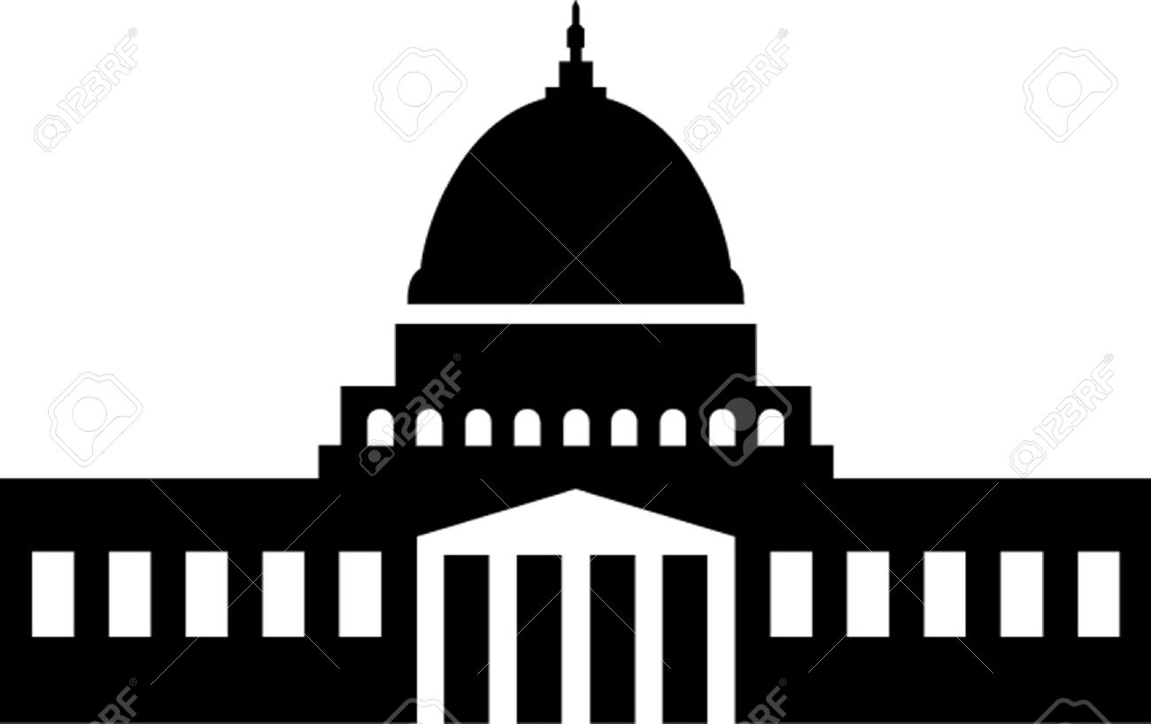1300x818 Washington Dc Capitol Building Clipart