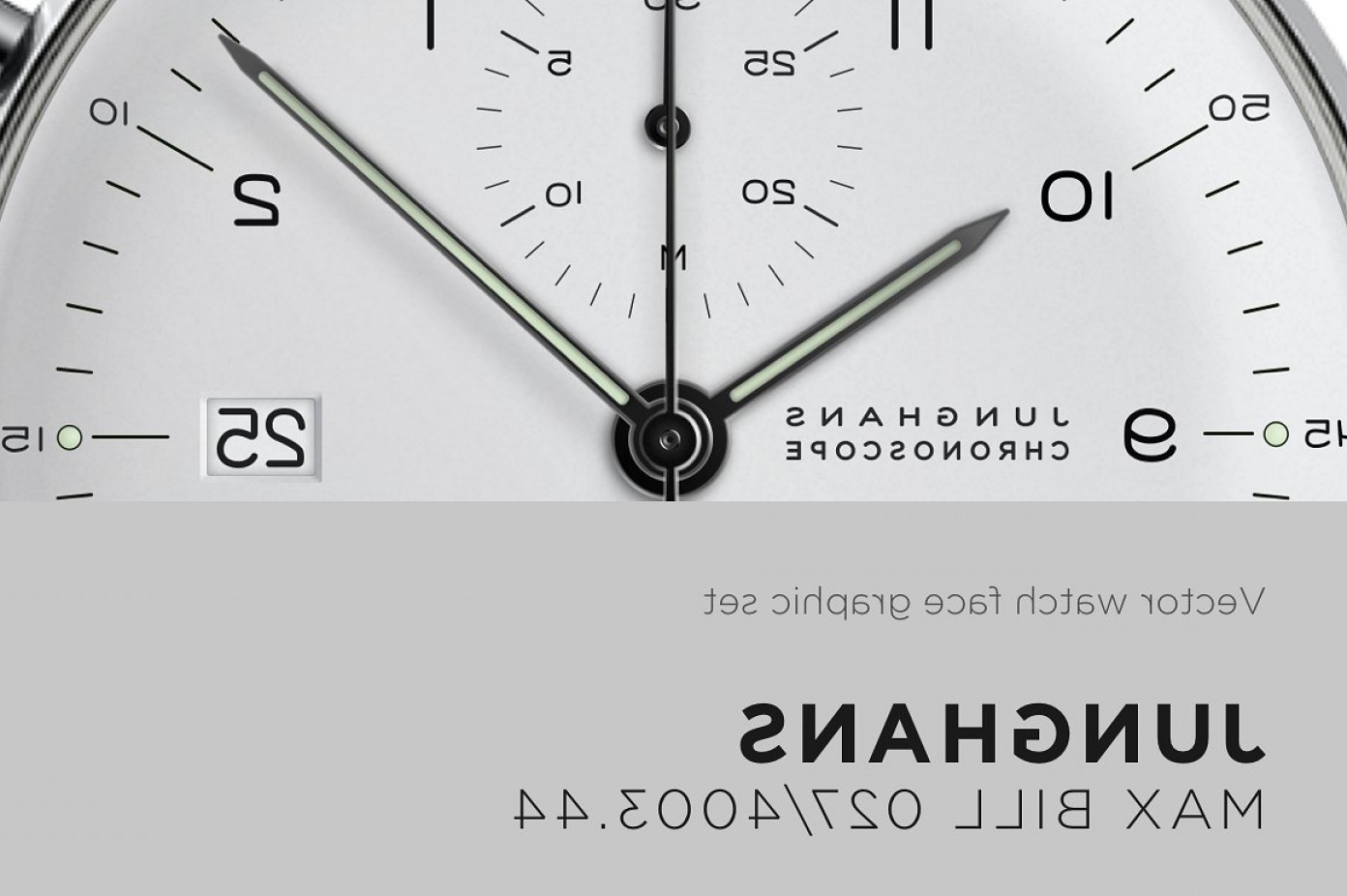 1392x926 Watch Face Vector Drawing Max Bill Createmepink