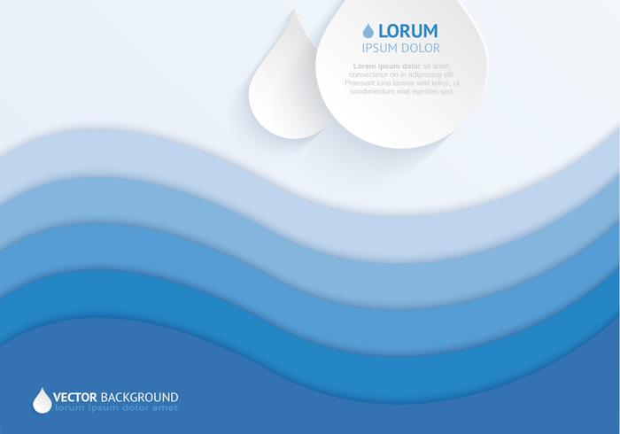 700x490 Layered Water Drop Background Vector
