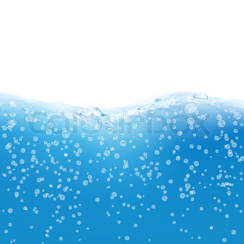 800x800 Abstract Blue Water Background. Vector Eps10 Illustration Stock