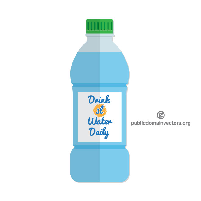 660x660 Bottle Of Water Clip Art Vector