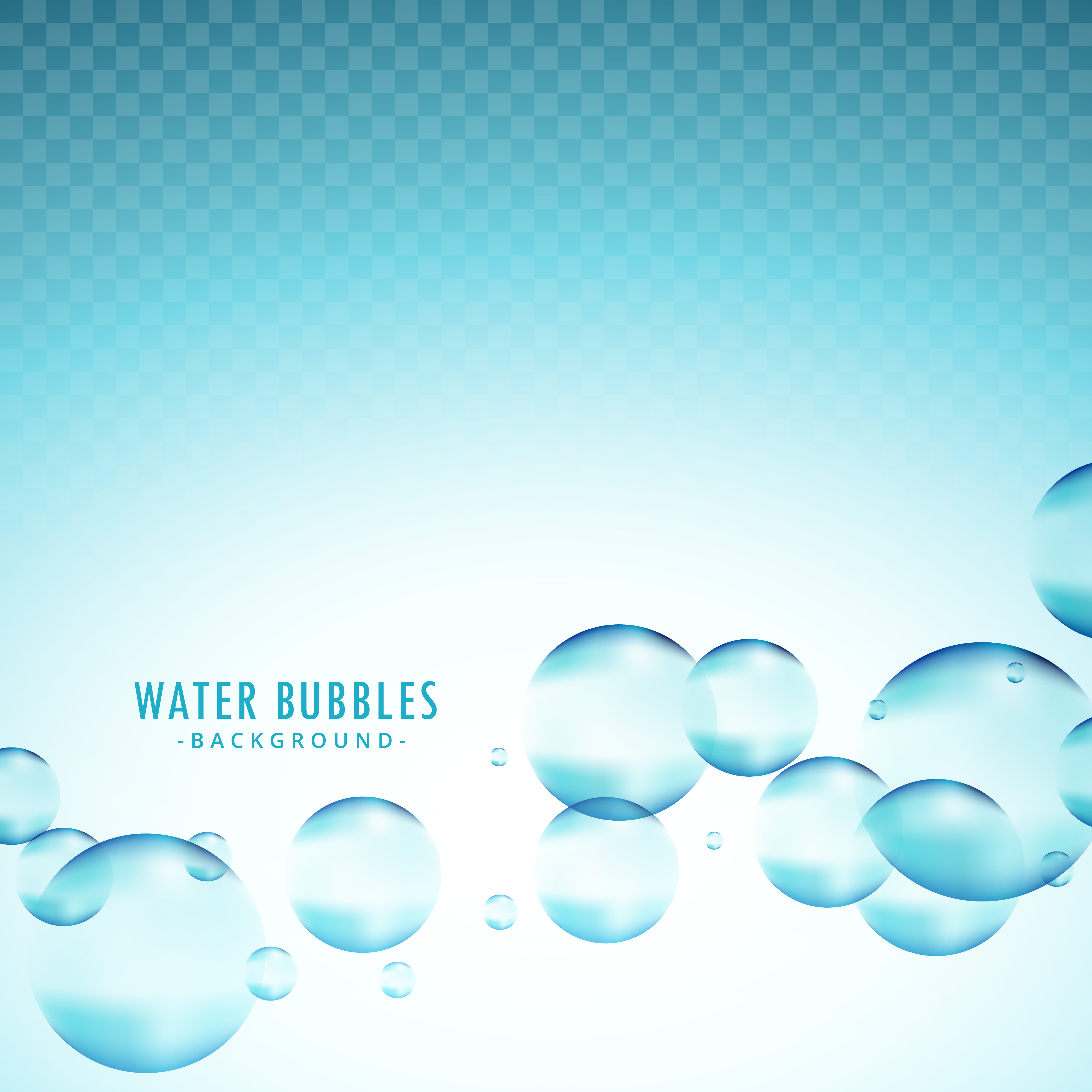 4000x4000 Water Bubble Vector