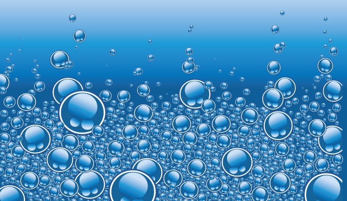 680x395 Water Bubbles Vector Vectorish