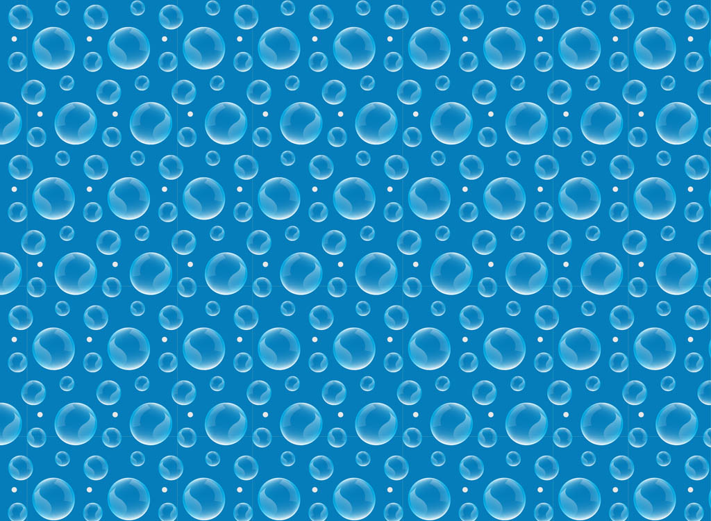 1024x750 Water Bubbles Vector
