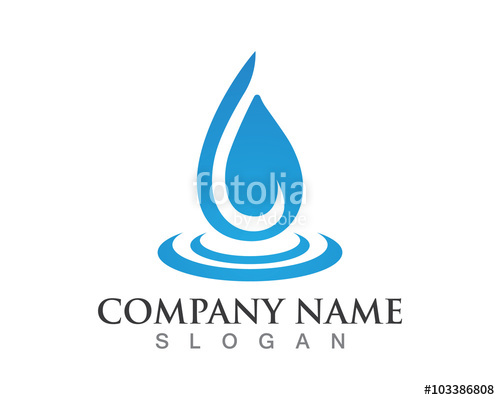 500x400 Water Drop Logo Stock Image And Royalty Free Vector Files On