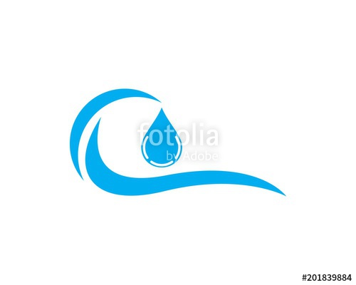500x400 Water Drop Logo Template Stock Image And Royalty Free Vector