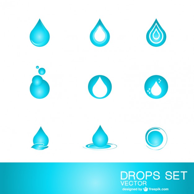626x625 Water Drop Logo Template Vector Free Download