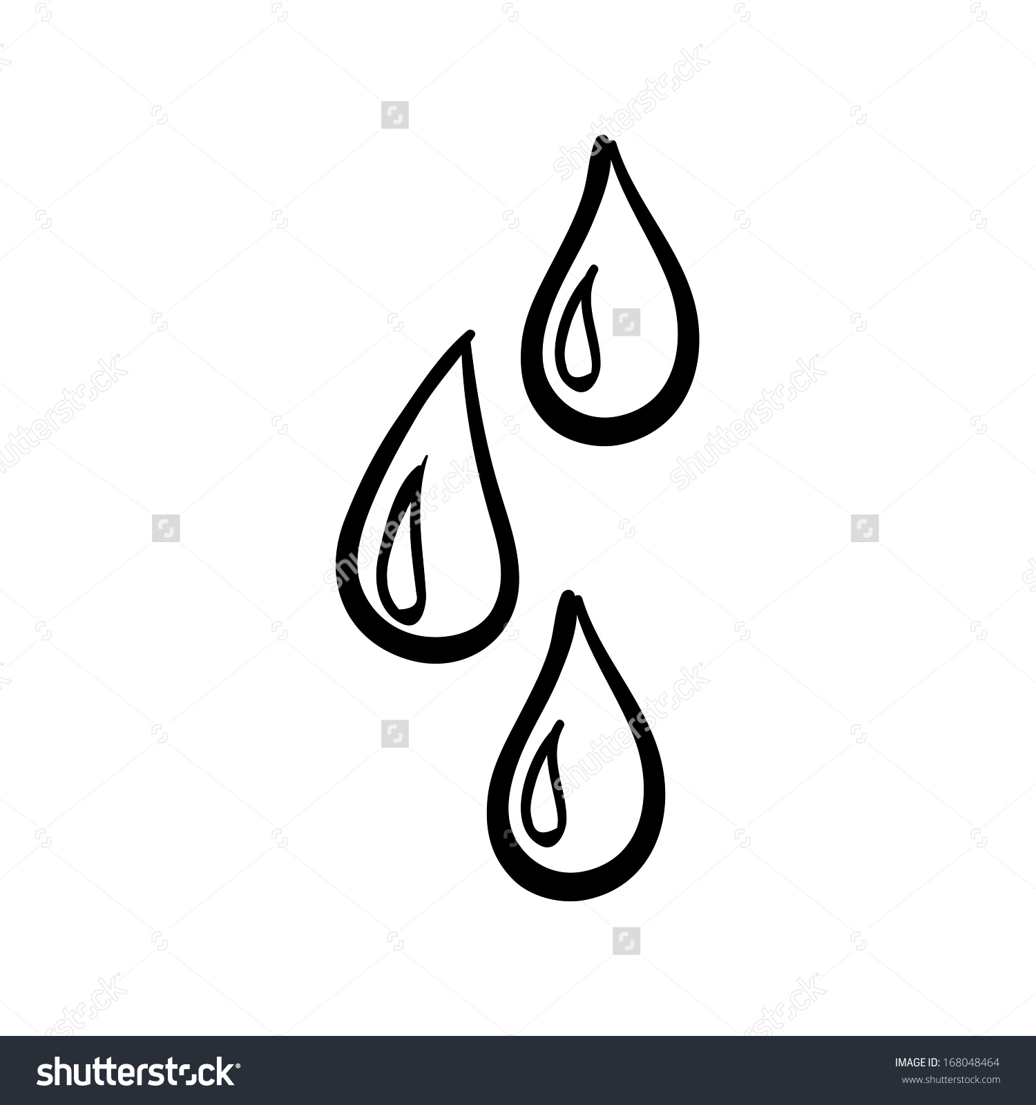 Water Drop Outline Vector at GetDrawings | Free download