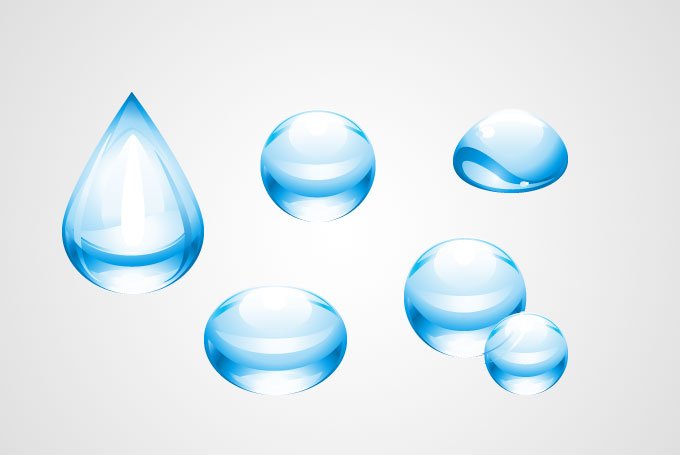680x455 Free Water Drop Vector Graphics (Free) Psd Files, Vectors