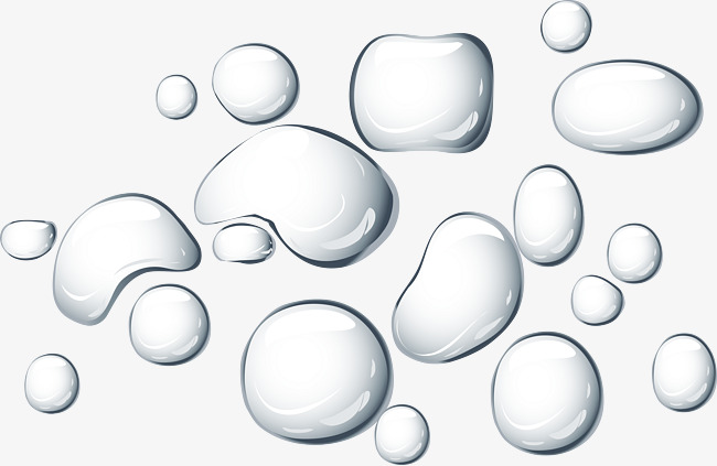650x423 Design Of Water Droplets Vector Material, Drops, Drop, Water