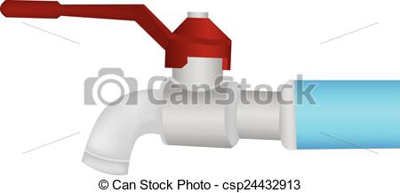 450x218 Faucet Vector.