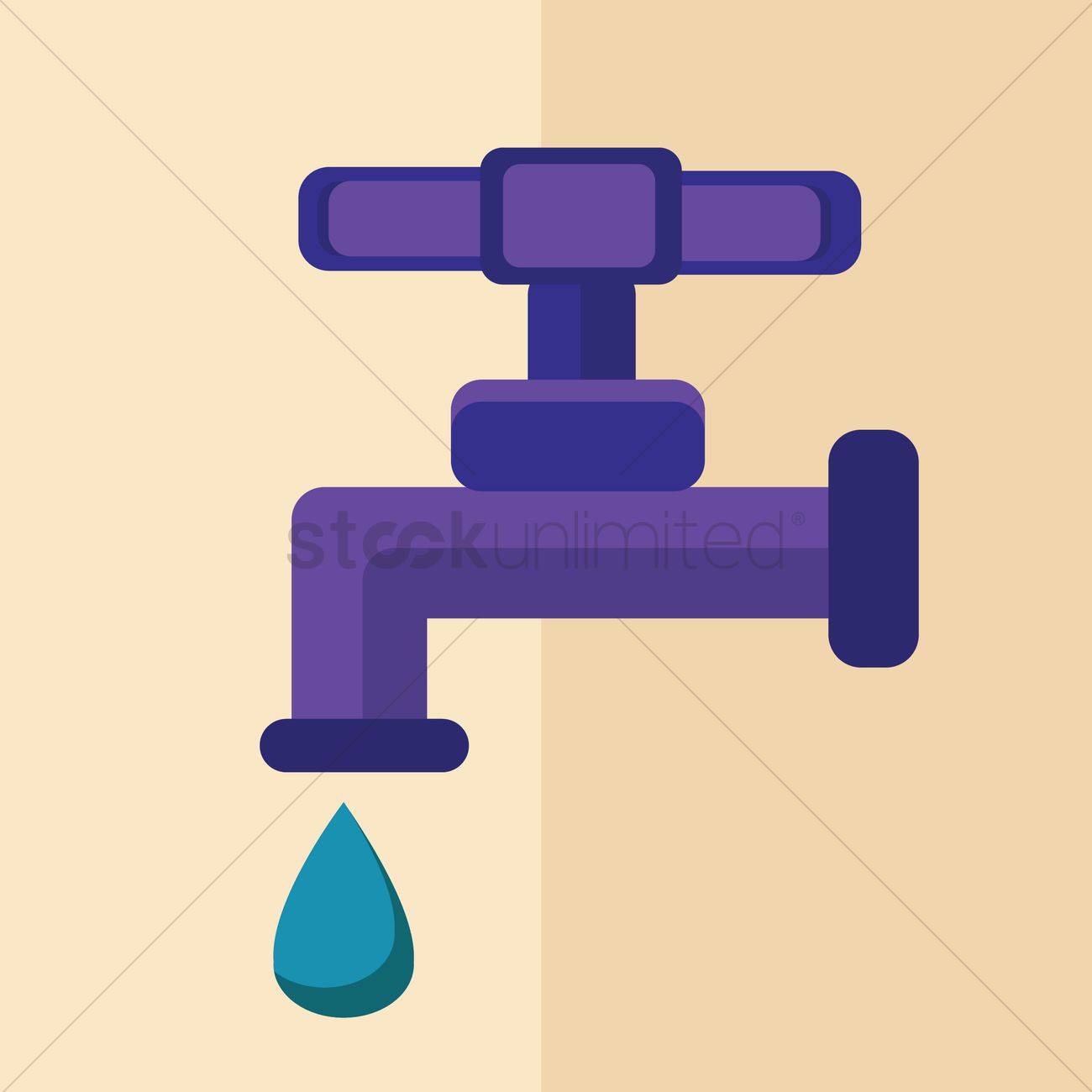 Water Faucet Vector at GetDrawings | Free download