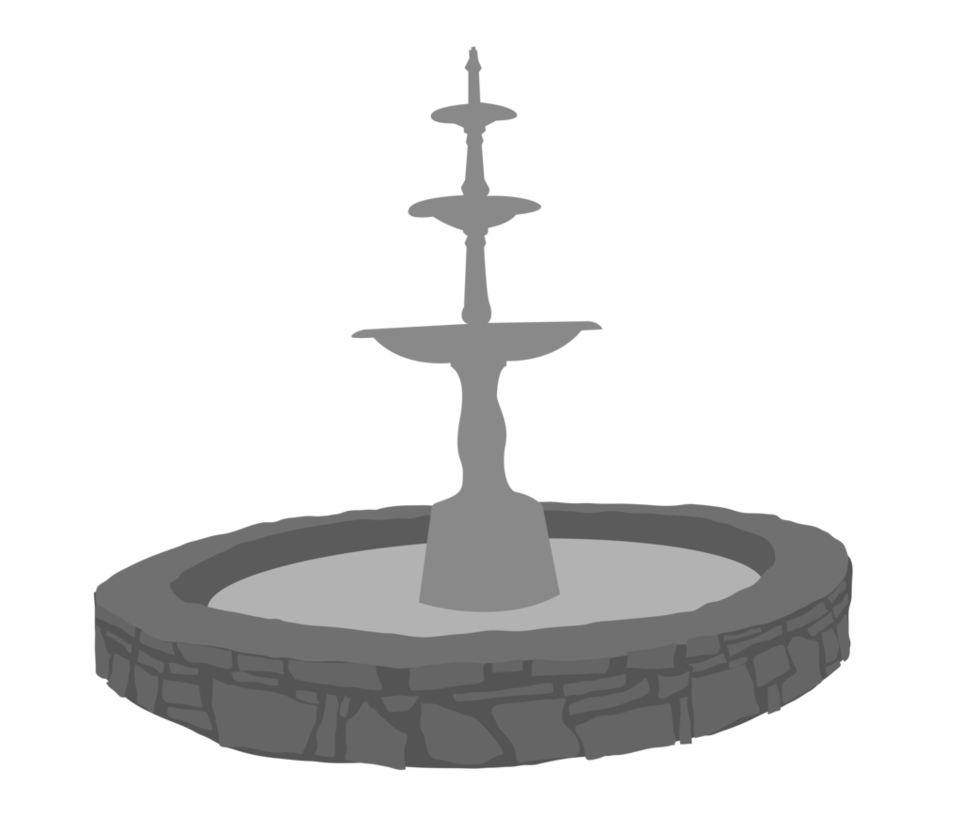 962x831 Vector Fountain By Watyrfall
