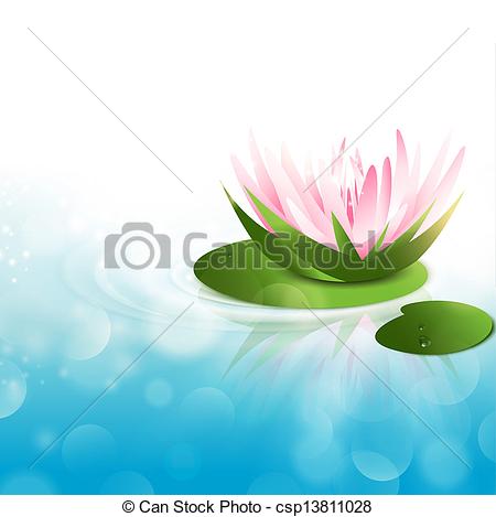 450x469 Water Lily Clipart Vector
