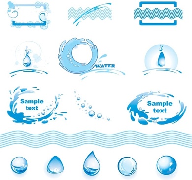391x368 Water Logo Free Vector Download (70,133 Free Vector) For