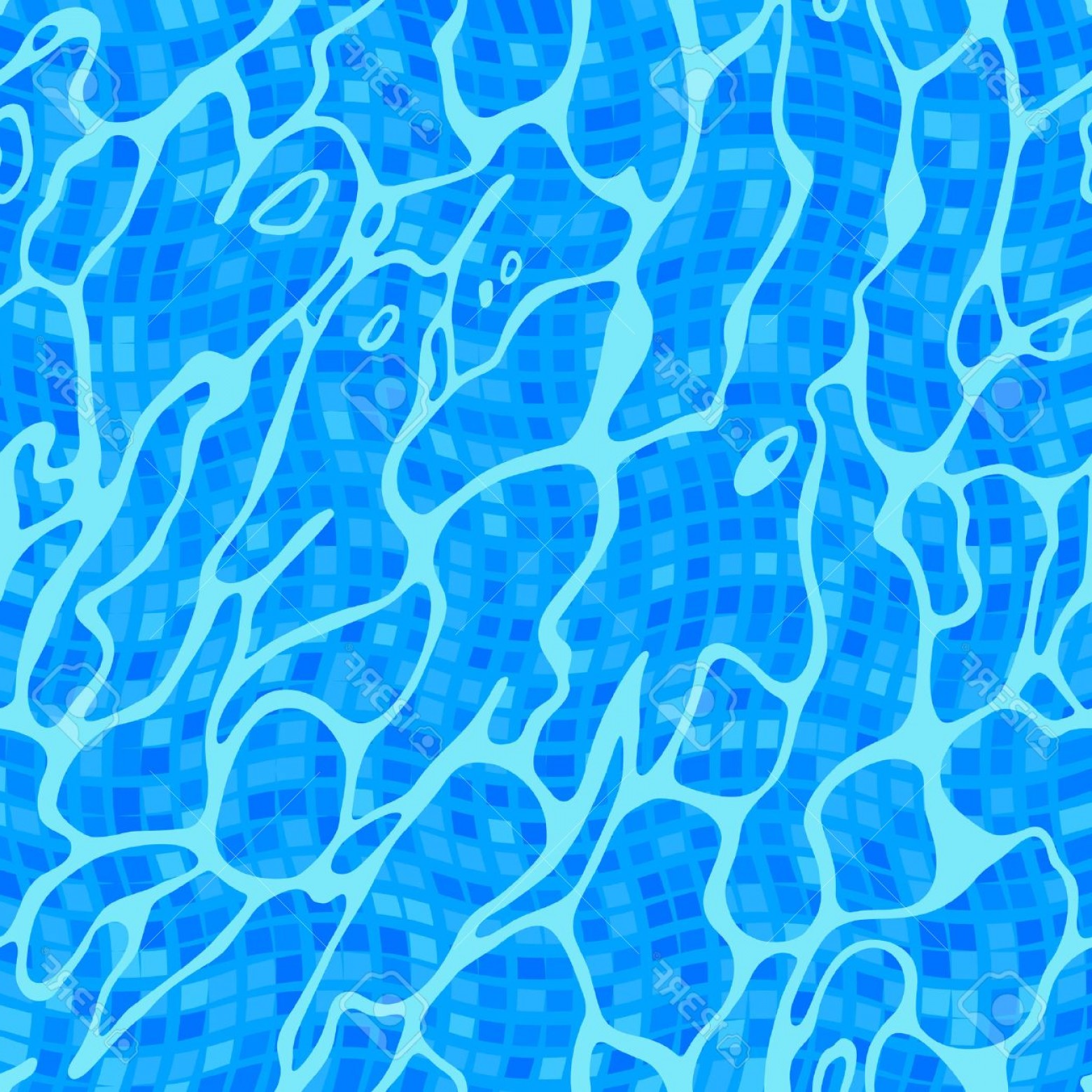 1560x1560 Photostock Vector Blue Shining Water Surface Background Vector