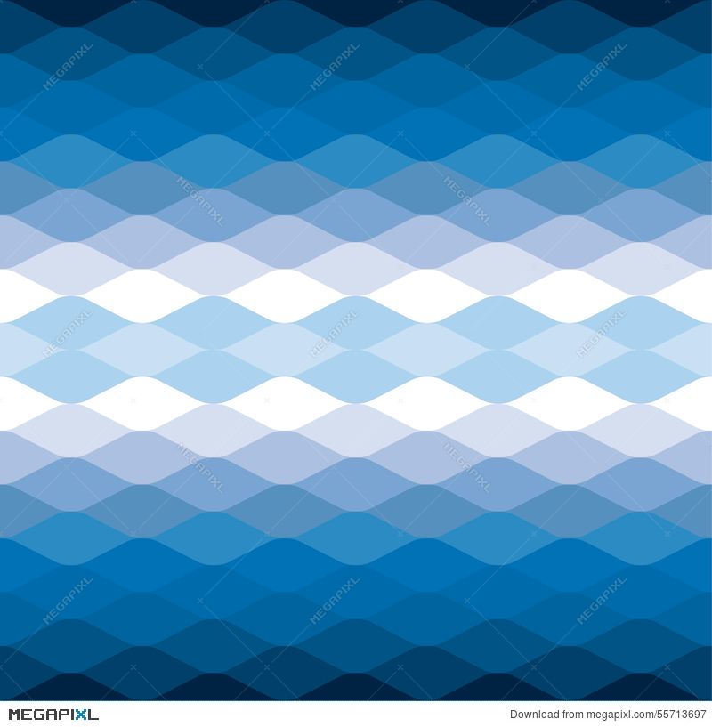 800x817 Blue Wave Water Cool Vector Pattern Background Illustration
