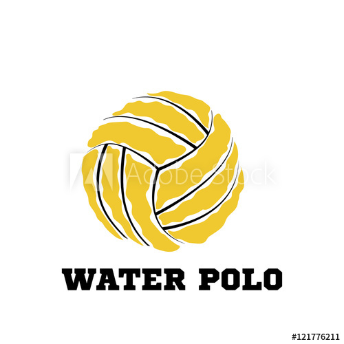 500x500 Water Polo Ball Logo For The Team And The Cup