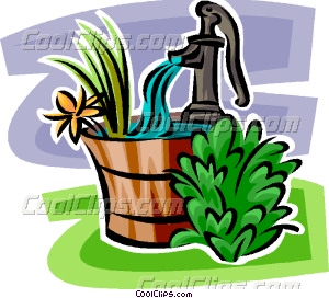 300x272 Hand Water Pump Vector Clip Art