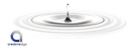 477x177 Realistic Vector Water Ripples