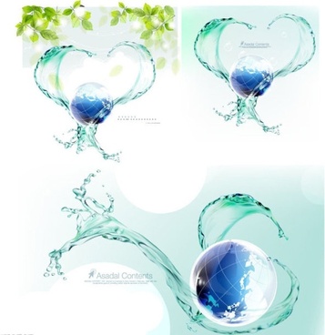 357x368 Water Spray Vector Image Free Vector Download (2,683 Free Vector