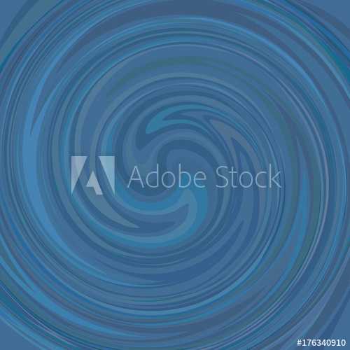 500x500 Abstract Water Swirl Background. Spiral Blue Wave Vector Texture